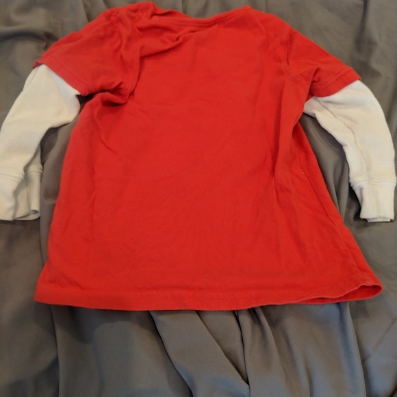 Carter's polar bear layered look long slv tee 2T - Picture 3 of 3